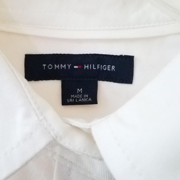 NWT Tommy Hilfiger White Button Up Dress Shirt - Picture 3 of 5